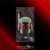SHOWCASE LAB TECA IN PLEXIGLASS ACRILICO-SHOWCASE-TECA PER LEGO 75277-CASCO DI BOBA FETT-L34