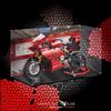 SHOWCASE LAB TECA IN PLEXIGLASS ACRILICO-SHOWCASE-PER SET LEGO® 42107-DUCATI PANIGALE V4 R