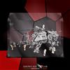SHOWCASE LAB TECA IN PLEXIGLASS ACRILICO-SHOWCASE-TECA PER LEGO 75337-WALKER AT-TE STAR WARS
