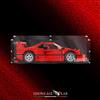 SHOWCASE LAB TECA IN PLEXIGLASS ACRILICO-SHOWCASE-TECA PER SET LEGO 10248-FERRARI F 40-