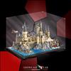 TECA IN PLEXIGLASS ACRILICO-SHOWCASE-PER SET LEGO® 76419-CASTELLO E PARCO DI HOG
