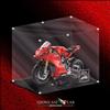SHOWCASE LAB TECA IN PLEXIGLASS ACRILICO-SHOWCASE-TECA PER SET LEGO® 42202-DUCATI PANIGALE V4