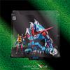 SHOWCASE LAB TECA IN PLEXIGLASS ACRILICO-SHOWCASE-PER SOC BANDAI GX-100-Gaiking & Daikumaryu