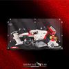 SHOWCASE LAB TECA IN PLEXIGLASS ACRILICO-SHOWCASE-TECA LEGO 10330-McLaren MP4/4 e Ayrton Senn