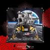 SHOWCASE LAB TECA IN PLEXIGLASS-SHOWCASE- PER SET LEGO CREATOR- 10266-NASA APOLLO 11 LUNAR