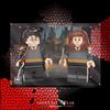 TECA IN PLEXIGLASS ACRILICO-SHOWCASE-TECA LEGO® 76393 HARRY POTTER ED HERMIONE™