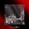 SHOWCASE LAB TECA IN PLEXIGLASS ACRILICO-SHOWCASE-TECA PER LEGO 75294-BESPIN DUEL-STAR WARS