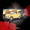 SHOWCASE LAB TECA IN PLEXIGLASS ACRILICO-SHOWCASE- PER SET LEGO® 10271-FIAT 500