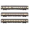 Rivarossi FS 3-UNITS PETRUZZELLI MILANO-BARI C BANDIERA LIVERY EPOCA V 1:87