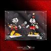 SHOWCASE LAB TECA IN PLEXIGLASS ACRILICO-SHOWCASE-TECA PER SET LEGO® 43179-TOPOLINO E MINNIE-