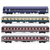 Rivarossi FS DBNS 4-UNIT PACK 1 CARROZZE ITALIA-OLANDA EP.V 1:87