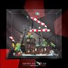 SHOWCASE LAB TECA IN PLEXIGLASS ACRILICO-SHOWCASE-TECA PER LEGO 21322-PIRATI DI BARRACUDA BAY