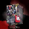 SHOWCASE LAB TECA IN PLEXIGLASS ACRILICO-SHOWCASE-TECA PER LEGO® 21329-FENDER STRATOCASTER