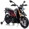 Lamas Toys MOTO ELETTRICA PER BAMBINI APRILIA DORSODURO 900 ROSSA 12 V SUONI, LED,
