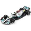 Spark Model MERCEDES F1 W13 LEWIS HAMILTON 2022 N.44 2nd FRENCH GP 1:18