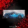 SHOWCASE LAB TECA IN PLEXIGLASS ACRILICO-SHOWCASE- PER SET LEGO 42083-BUGATTI CHIRON-LM15