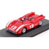 Best Model ABARTH 2000 SP N.15 41st 500 Km NURBURGRING 1970 KURT AHRENS JR. 1:43
