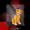 SHOWCASE LAB TECA IN PLEXIGLASS ACRILICO-SHOWCASE- PER SET LEGO 43247-Giovane Simba, Re Leone
