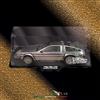 SHOWCASELAB TECA IN PLEXIGLASS ACRILICO-SHOWCASE-CON DIORAMA PER DELOREAN EAGLEOSS 1/8-BTF