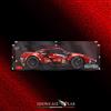 SHOWCASE LAB TECA IN PLEXIGLASS ACRILICO-SHOWCASE-TECA LEGO 42125-FERRARI 488 GTE"AF ORSE 51"