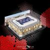 SHOWCASE LAB TECA IN PLEXIGLASS ACRILICO-SHOWCASE-TECA PER SET LEGO 10299-SANTIAGO BERNABEU