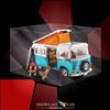SHOWCASE LAB TECA IN PLEXIGLASS ACRILICO-SHOWCASE-PER SET LEGO®10279-VOLKSWAGEN CAMPER VAN T2