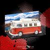 SHOWCASE LAB TECA IN PLEXIGLASS ACRILICO-SHOWCASE- PER SET LEGO® 10220-VOLKSWAGEN CAMPER VAN