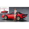 Hasegawa LANCIA STRATOS HF STRADALE W/ITALIAN GIRL'S FIHURE KIT 1:24