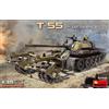 Miniart T-55 CZECHOSLOVAK PRODUCTION WITH KMT-5M MINE ROLLER KIT 1:35