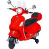 Globo Moto Elettrica per Bambini Vespa Gts Super Sport 12V Rossa VESPA - X40515