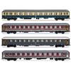 Rivarossi FS DBNS 4-UNIT CARROZZE PACK 2 ITALIA-OLANDA EP.V 1:87