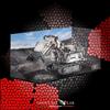 SHOWCASE LAB TECA IN PLEXIGLASS ACRILICO-SHOWCASE-PER SET LEGO® 42100-ESCAVATORE LIEBHERR R 9