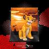 SHOWCASE LAB TECA IN PLEXIGLASS ACRILICO-SHOWCASE- PER SET LEGO 43247-Giovane Simba, Re Leone