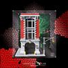 SHOWCASE LAB TECA IN PLEXIGLAS ACRILICO-SHOWCASE-TECA SET LEGO 75827-CASERMA GHOSTBUSTERS