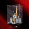 SHOWCASE LAB TECA IN PLEXIGLASS ACRILICO-SHOWCASE-TECA PER LEGO 43222-CASTELLO DISNEY-2.0