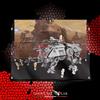 SHOWCASE LAB TECA IN PLEXIGLASS ACRILICO-SHOWCASE-TECA PER LEGO 75337-WALKER AT-TE STAR WARS