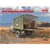 ICM WWII BRITISH ARMY MOBILE CHAPEL KIT 1:35