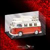 SHOWCASE LAB TECA IN PLEXIGLASS ACRILICO-SHOWCASE- PER SETO LEGO 10220-VOLKSWAGEN CAMPER VAN