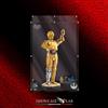 SHOWCASE LAB TECA IN PLEXIGLASS ACRILICO-SHOWCASE-TECA PER LEGO 75398 -C-3PO - STAR WARS