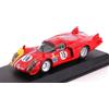 Best Model ALFA ROMEO 33.2 CODA LUNGA N.16 SPA 1968 T.PILETT 1:43