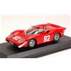 Best Model ABARTH 2000S N.92 WINNER CAMP.EUROPEO MONTAGNA 1969 A.MERZARIO 1:43