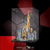 SHOWCASE LAB TECA IN PLEXIGLASS ACRILICO-SHOWCASE- PER SET LEGO 43222 - CASTELLO DISNEY- 2.0
