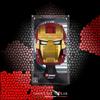SHOWCASE LAB TECA IN PLEXIGLASS ACRILICO-SHOWCASE-TECA PER LEGO® 76165-CASCO DI IRON MAN-LS31