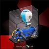 SHOWCASE LAB TECA IN PLEXIGLASS ACRILICO-SHOWCASE- PER SET LEGO® 77073-Bus della battaglia