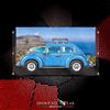 SHOWCASE LAB TECA IN PLEXIGLASS ACRILICO-SHOWCASE- PER SETO LEGO 10252-VOLKSWAGEN MAGGIOLINO