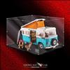 SHOWCASE LAB TECA IN PLEXIGLASS ACRILICO-SHOWCASE-PER SET LEGO®10279-VOLKSWAGEN CAMPER VAN T2