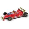 Brumm FERRARI 312 T5 G.VILLENEUVE 1980 N.2 5th MONACO GP + PILOTE 1:43