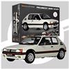 Ixo Model PEUGEOT 205 1.9 GTI WHITE KIT 1:8