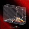 SHOWCASE LAB TECA IN PLEXIGLASS ACRILICO-SHOWCASE-TECA PER SET LEGO® 21350-Lo squalo-THE JAWS