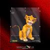 SHOWCASE LAB TECA IN PLEXIGLASS ACRILICO-SHOWCASE- PER SET LEGO 43247-Giovane Simba, Re Leone